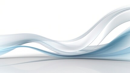 Abstract luxury high-tech blue background isolated on white for presentations and websites. Futuristic curve background with liquid shapes.