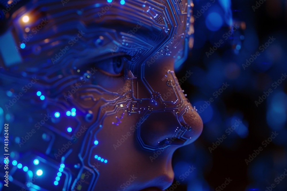 Poster ai brain chip data mining. artificial intelligence charge coupled device mind ltd axon. semiconducto