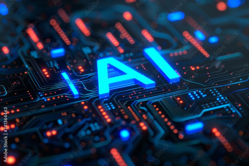 Poster ai brain chip vlsi. artificial intelligence cloud vendor lock in mind data fusion axon. semiconducto