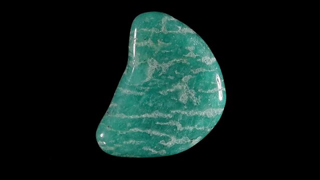 Amazonite (green Microline / Feldspar) tumblestone 