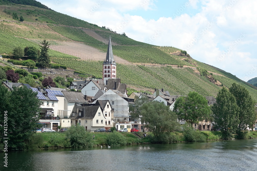 Wall mural Zell-Merl an der Mosel