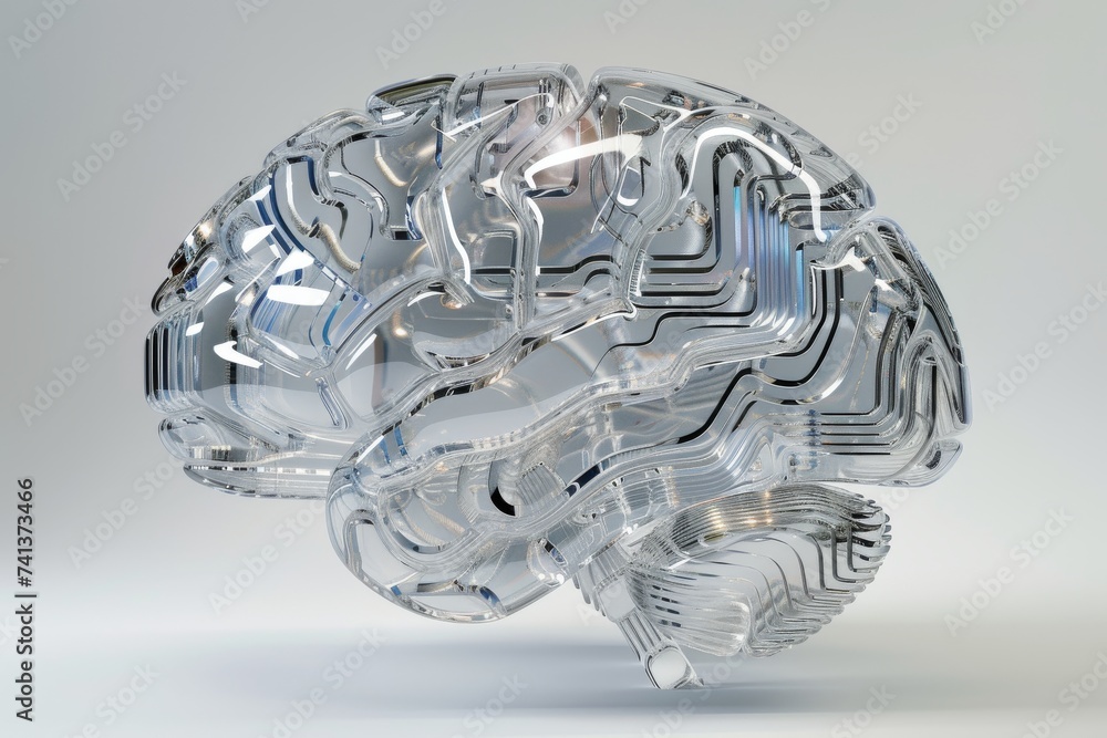 Poster ai brain chip ai agility. artificial intelligence gas laser mind epic axon. semiconductor craniotomy