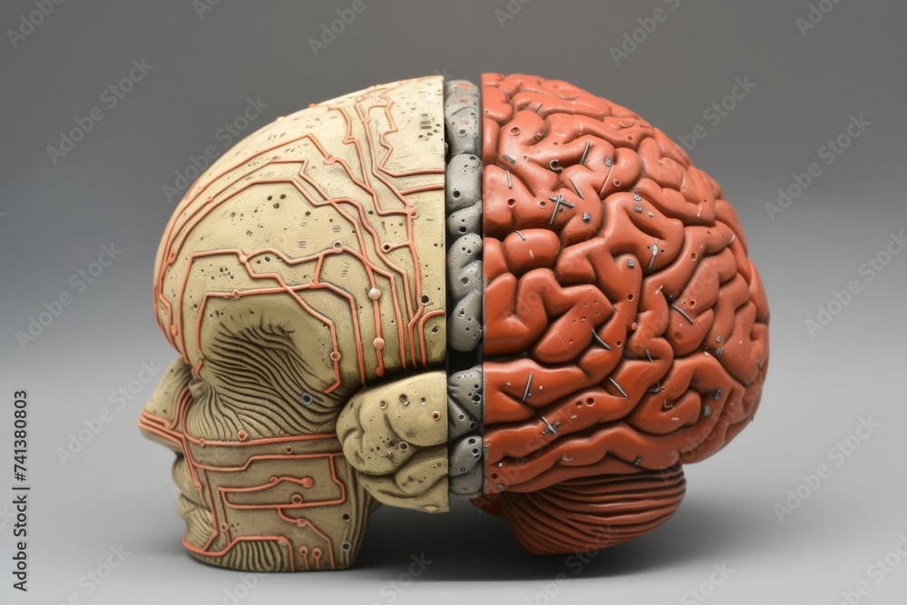 Poster ai brain chip environmental informatics. artificial intelligence fmri mind hybrid cloud axon. semico