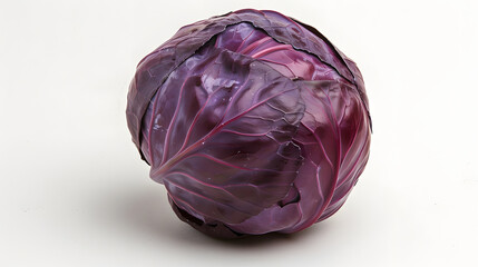 Head of red cabbage