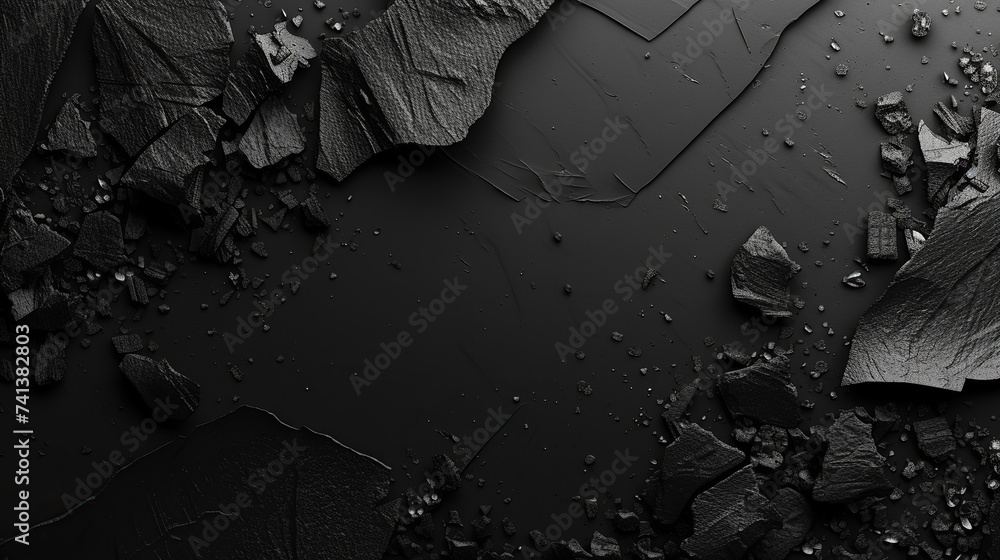 Poster this image presents a chaotic blend of textures on a black background, creating an intense visual ex