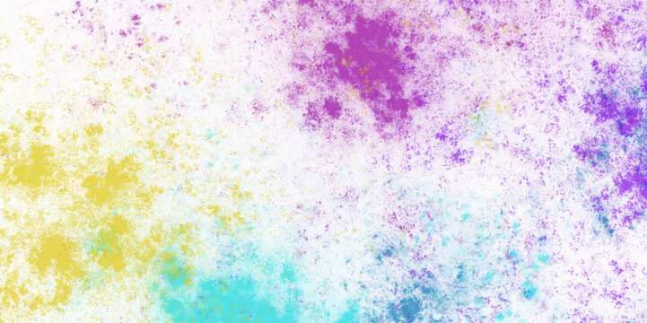 Abstract colorful and violet good bright backdrop. Grunge texture splash paint wall multicolor. Colorful painted decorative wall texture. Multicolor grunge background. 