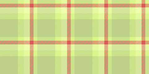 India fabric textile background, scrapbook tartan pattern plaid. Woven texture seamless vector check in lime and red colors.