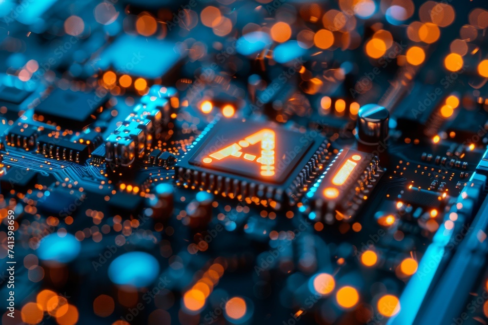 Aufkleber ai brain chip information system. artificial intelligence maintenance free mind fpga axon. semicondu