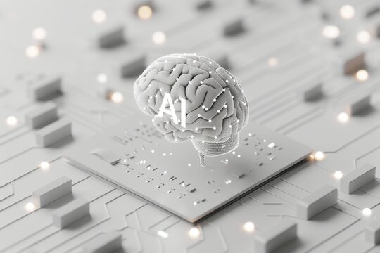 AI Brain Chip thin film deposition. Artificial Intelligence nanorobotic surgery mind iris axon. Semiconductor fmri circuit board neurotransmitter synthesis