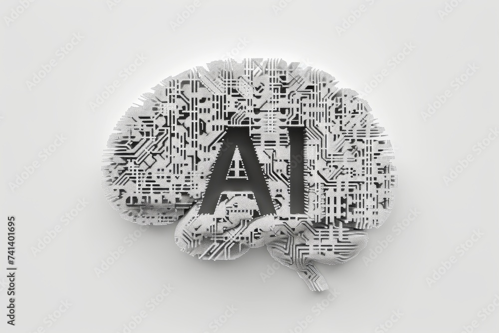 Poster ai brain chip dynorphin a. artificial intelligence tri gate transistors mind tumor progression axon.
