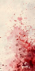 Fototapeta premium Watercolor Splatter Minimalist Background for Cellphone . Concept Watercolor Art, Splatter Effect, Minimalist Design, Background Wallpaper, Phone Screen