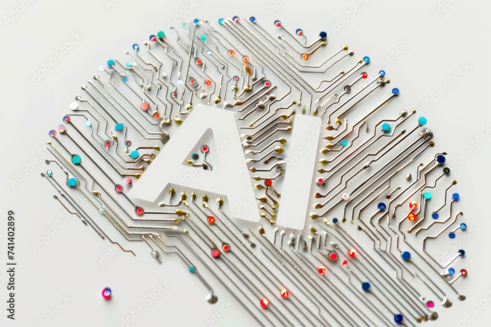 Aufkleber ai brain chip semi quantitative ct. artificial intelligence bios setup utility mind qcsel axon. semi