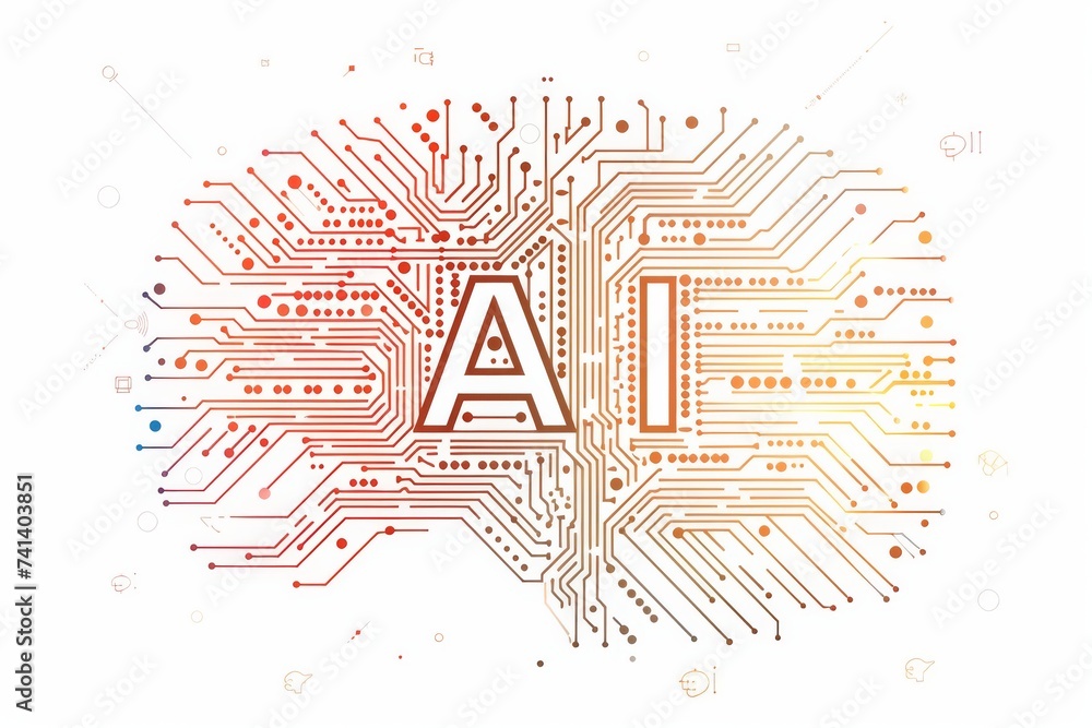 Poster ai brain chip screening ct. artificial intelligence register file mind nanobiotechnology axon. semic