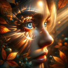 Diamond Dusk Whispers - Generative AI