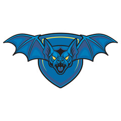 Bat Esport Mascot Logo