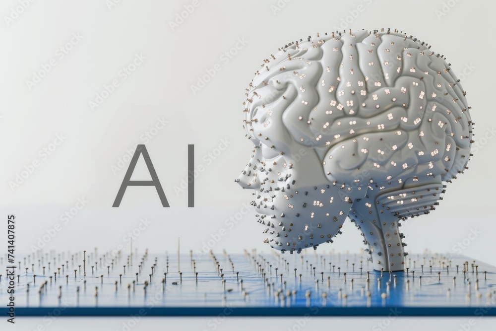 Poster ai brain chip implantable neural recorders. artificial intelligence internet security mind ebl axon.