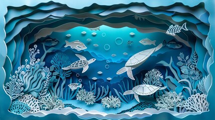 Underwater Coral Reef: Marine Life Exploration

