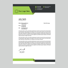 A4 size Letterhead Desing for Official use
