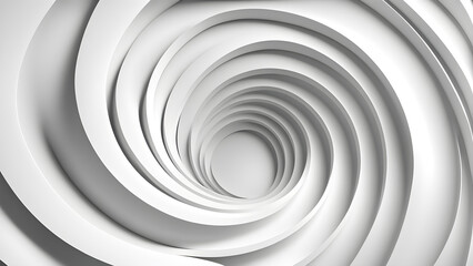 abstract-shape-consisting-of-overlapping-circles-creating-a-wave-like-pattern-white-background-3d