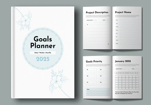 Goals Planner Layout