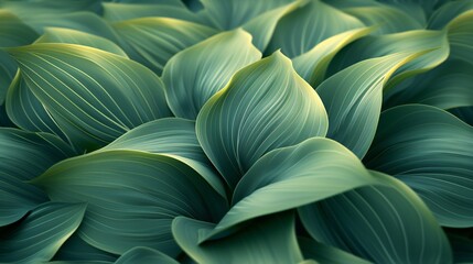 Subtle Serenity: Minimalist banana leaf patterns evoke a sense of tranquility and peace.