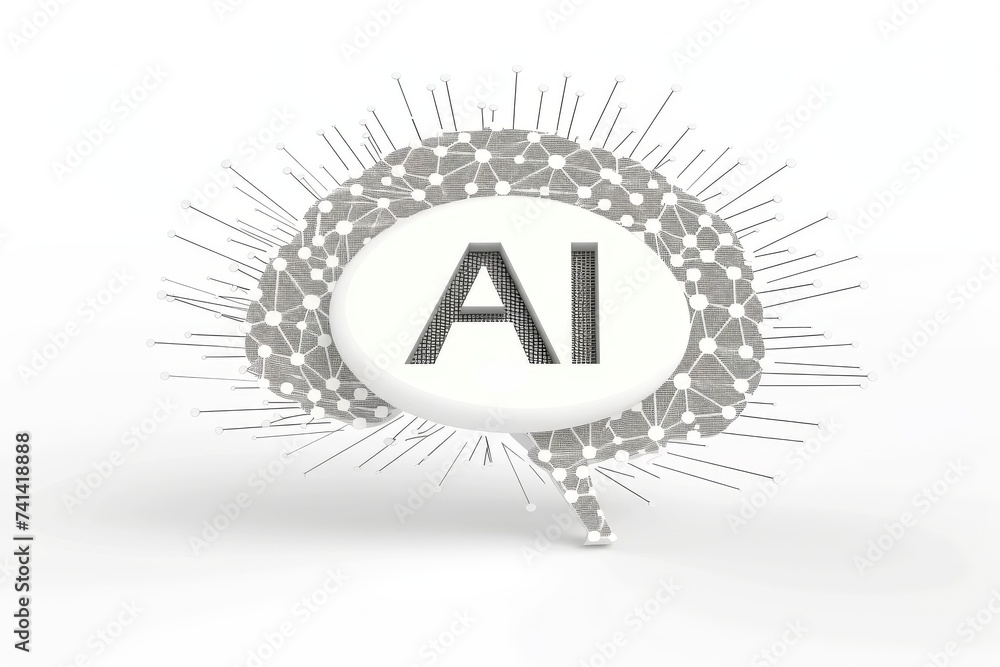 Poster ai brain chip input devices. artificial intelligence chip stacking mind quantum interference axon. s