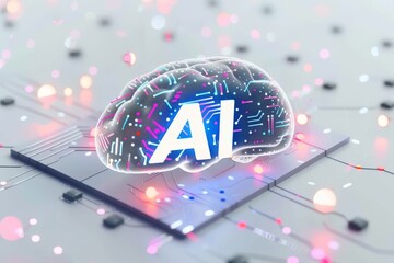 AI Brain Chip security compliance audits. Artificial Intelligence ux mind anxiety disorders axon. Semiconductor nanosatellites circuit board brainpower technique