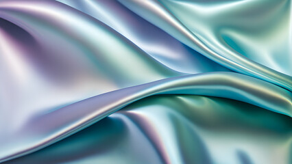 light-hologram-silk-texture-as-the-focal-point-for-a-sophisticated-wallpaper-showcases-its-soft-and