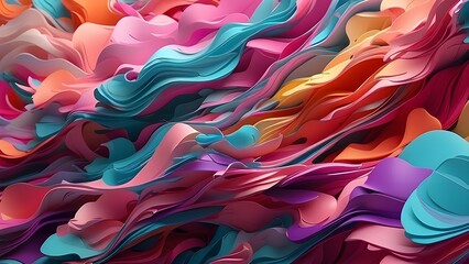 wavy liquid background, suggesting a modern and innovative design for tech-related concepts or layouts