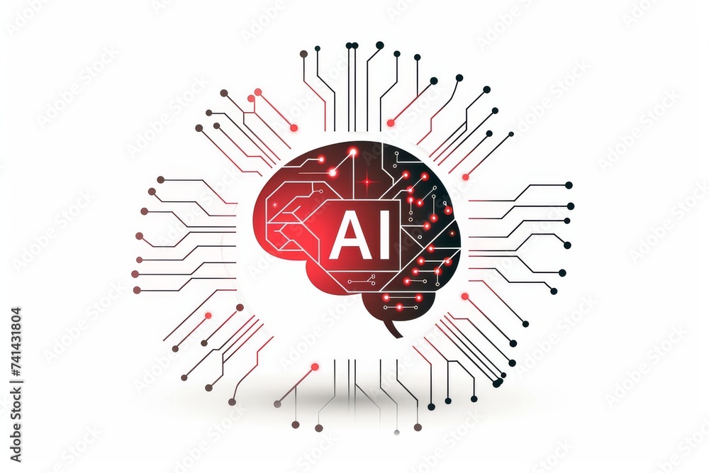 Poster ai brain chip ai accountability. artificial intelligence brain computer interface safety mind contin
