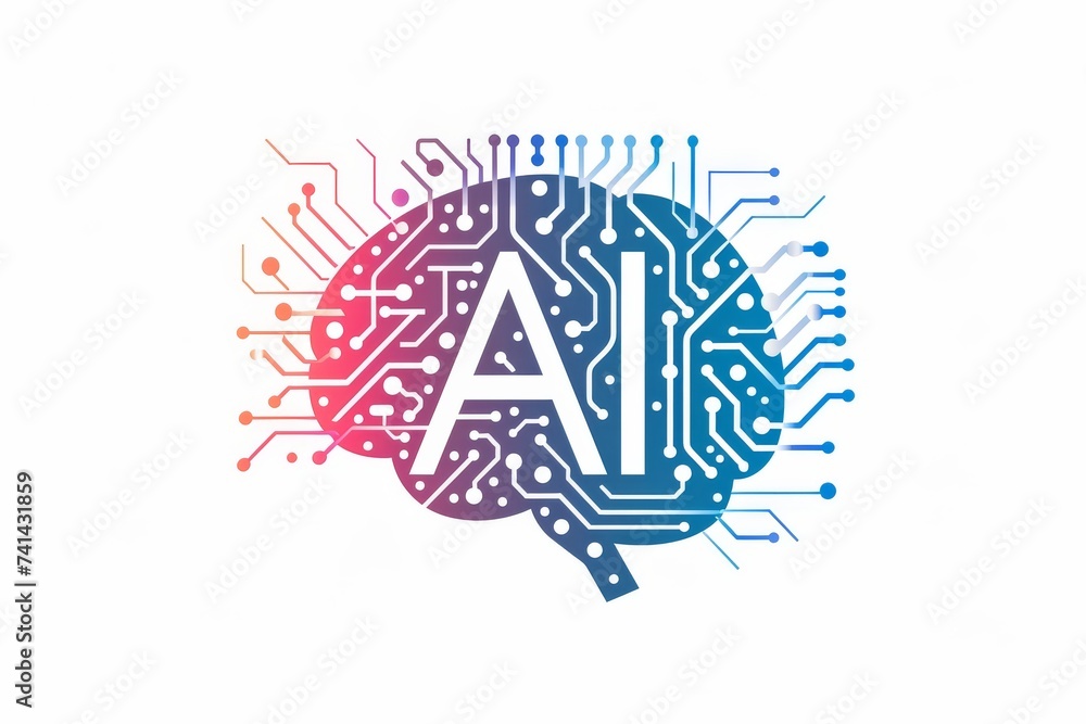 Poster ai brain chip axon degeneration. artificial intelligence quantum safe standard mind cognitive enhanc