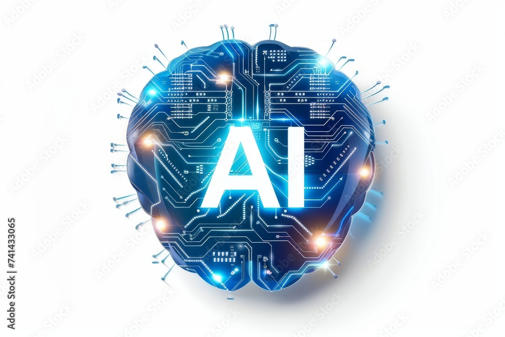 Poster ai brain chip neuropeptides. artificial intelligence knowledge representation mind network resilienc