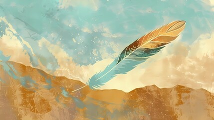 bird feathers background pattern, banner, wings background picture, seamless background