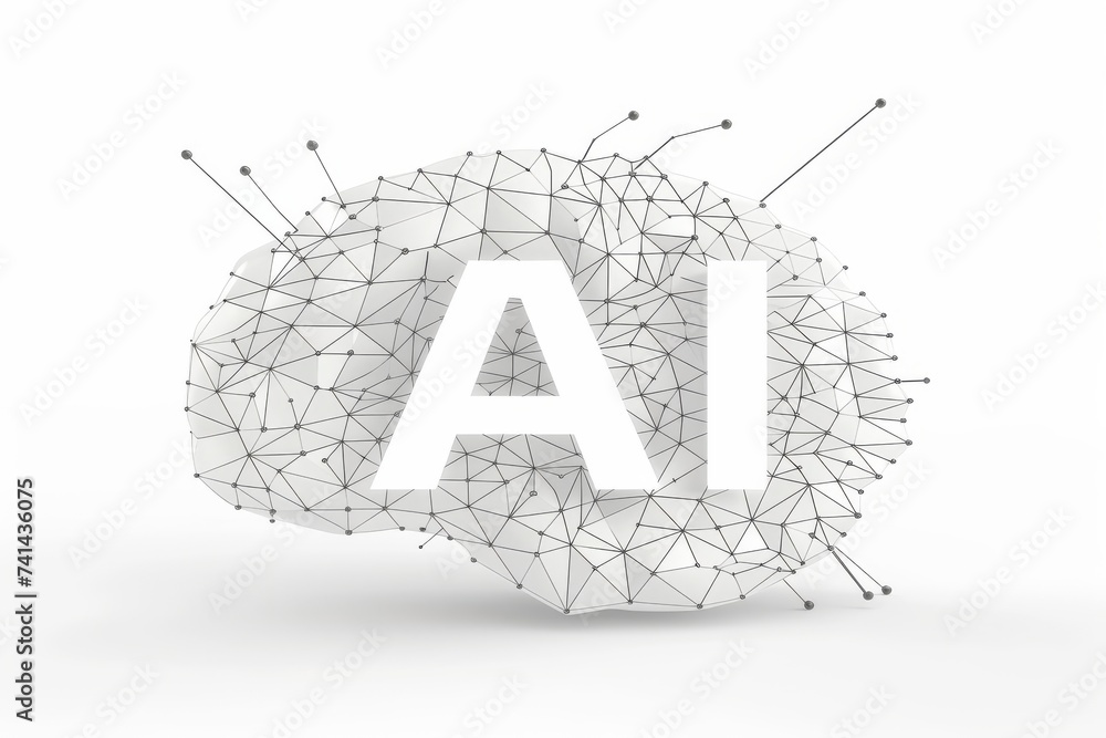 Aufkleber ai brain chip data warehousing. artificial intelligence auditory prosthetics mind cortical columns a