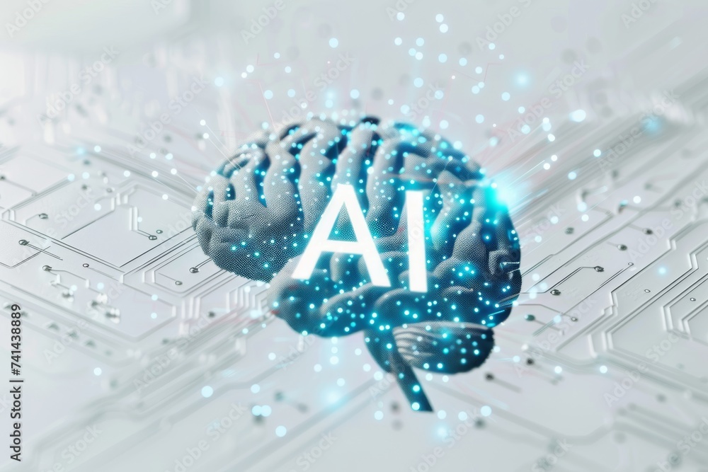 Poster ai brain chip asp. artificial intelligence model compression mind neurotechnology companies axon. se