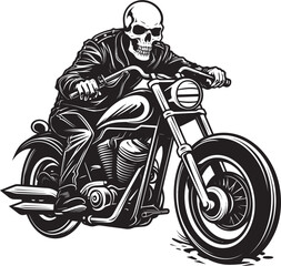 Hells Highway Cruising with the Skeleton Biker