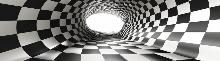Checkered Tunnel Vision