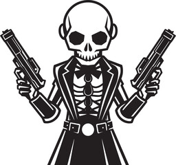 Skeletal Sniper Dual Pistols of Death