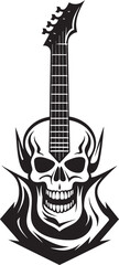 Dead Notes Skeleton Guitar Melodic Tunes