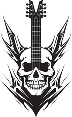 Demonic Dynamics Skeleton Shaped Guitar Compositions