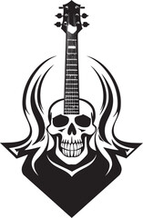 Graveyard Grind Skeleton Shaped Guitar Melodies