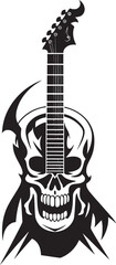 Demonic Dynamics Skeleton Head Guitar Riffs