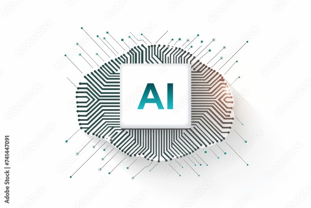 Aufkleber ai brain chip axon length. artificial intelligence network resilience mind subcortical network axon.