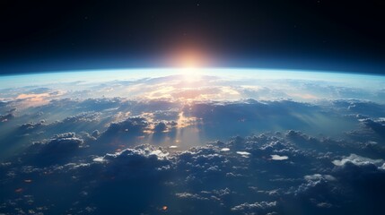 Photorealistic View of Earth from Space

 - obrazy, fototapety, plakaty