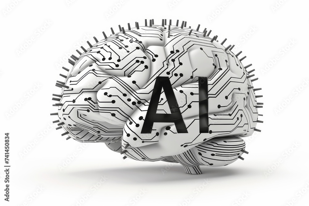 Poster ai brain chip static random access memory. artificial intelligence bmi mind ligand gated channels ax