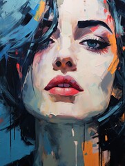 Retro Pop Art & Impressionist Landscape Series: A Blend of Pop Scene and Retro Impression