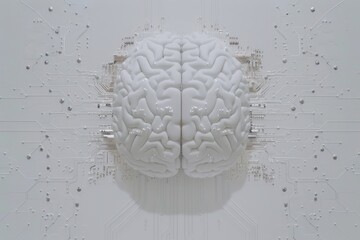 AI Brain Chip brain computer interface chip. Artificial Intelligence rpa mind logical reasoning axon. Semiconductor ai verification circuit board informatics governance