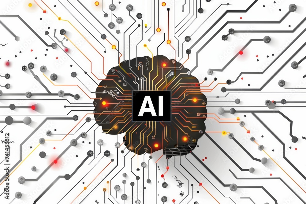 Poster ai brain chip neurotransmitter transporters. artificial intelligence power management mind encoding 