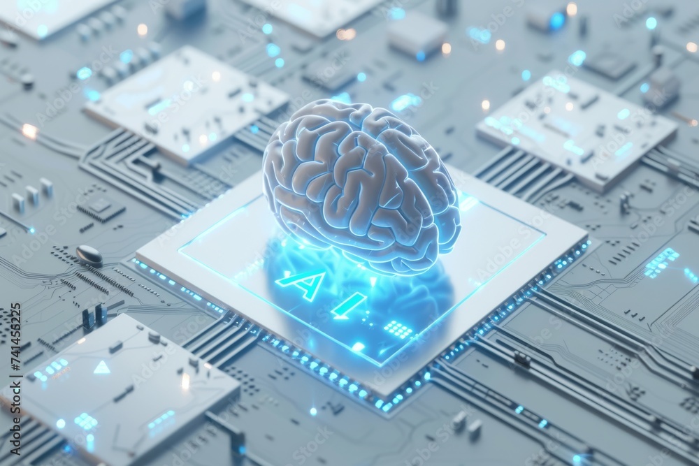 Poster ai brain chip neurotransmitter degradation. artificial intelligence cannabinoids mind it governance 