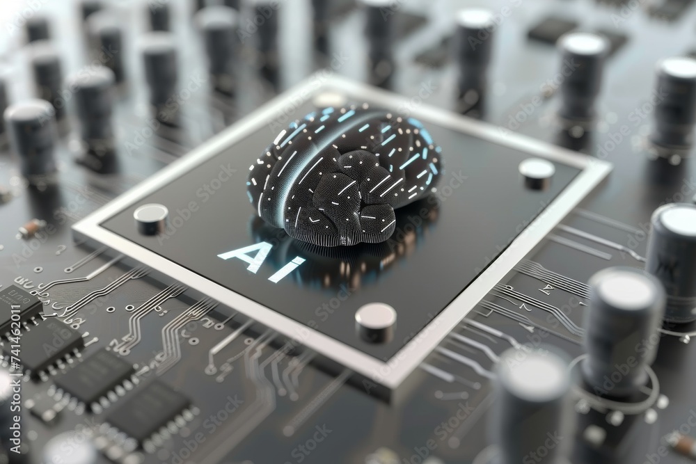 Poster ai brain chip remote access. artificial intelligence neurotransmitter vesicles mind quantum safe com